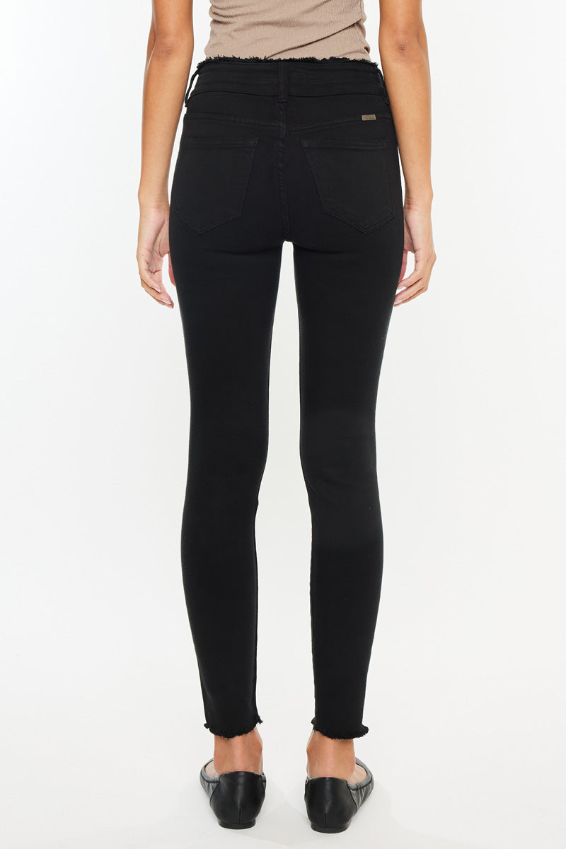 Danica High Rise Ankle Skinny Jeans for Women - Stretch Denim Pants, Slim Fit, Comfortable & Trendy - Perfect for Casual Outfits, Workwear & Night Out