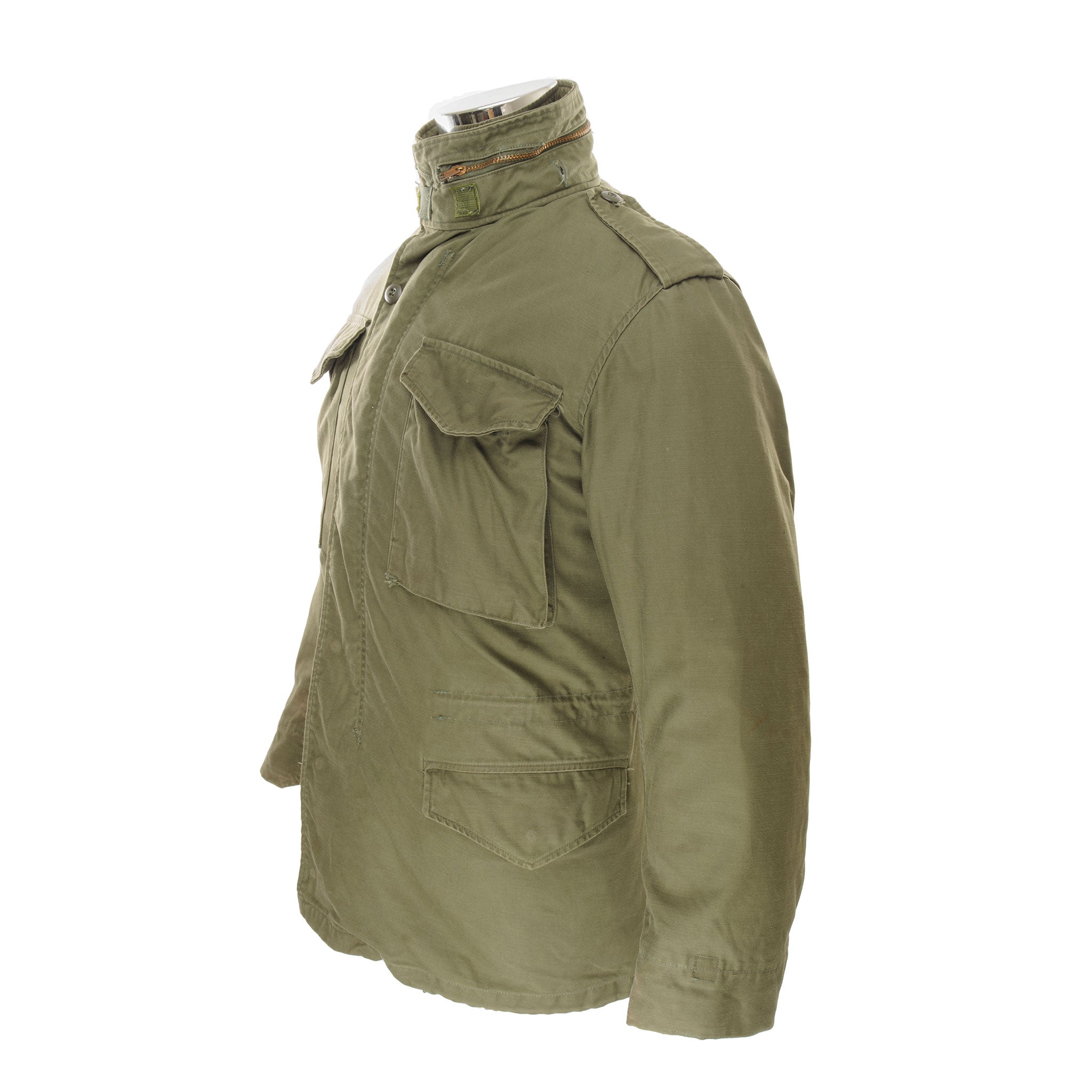 Vintage US Army Vietnam War M-1965 M65 Field Jacket - 1972 Era Military Jacket, Size XS (X-Small Regular) - Perfect for Military Collectors, Reenactments & Outdoor Adventures