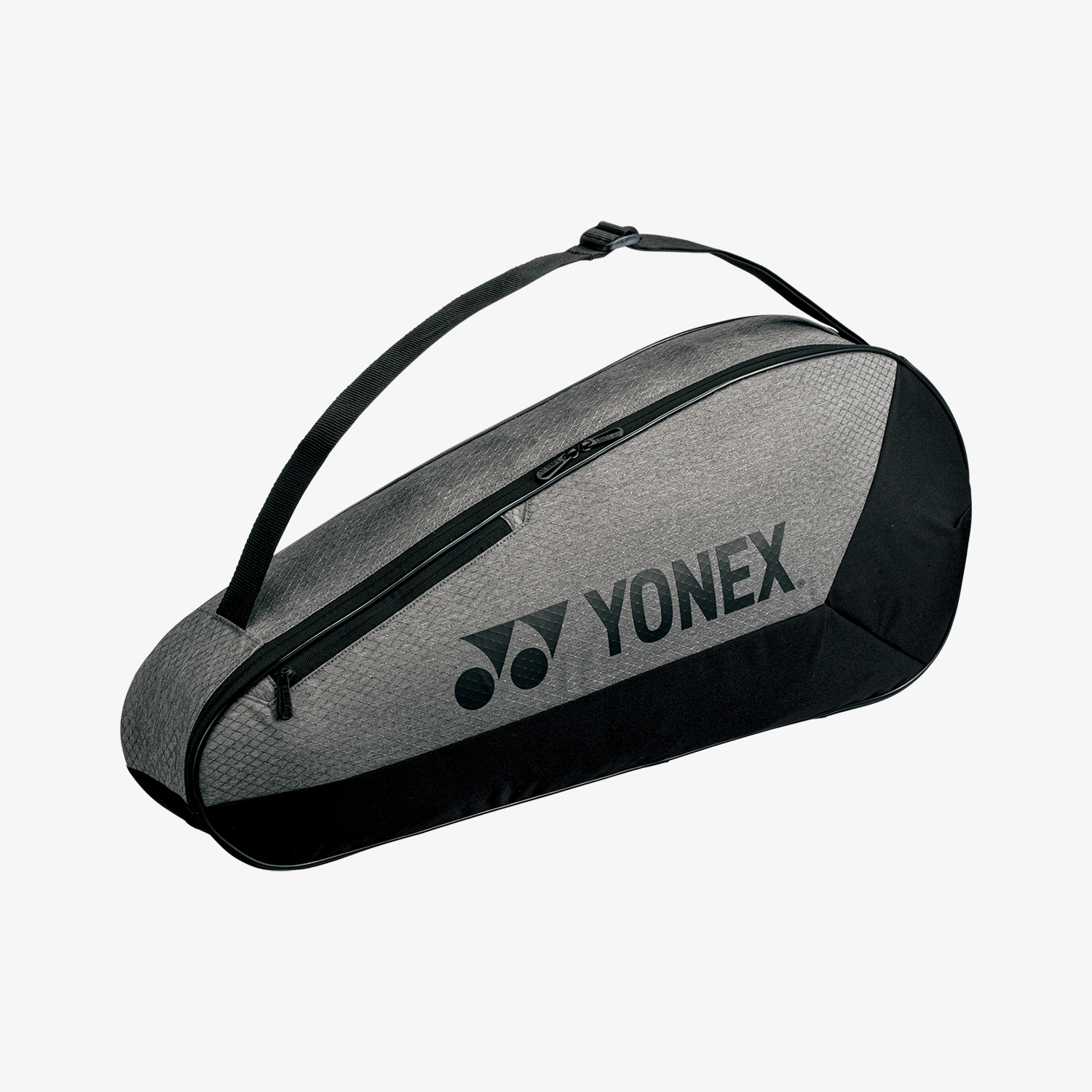 Yonex BAG42523GBK Team Tennis Racket Bag 3-Piece Set (Gray/Black) - Perfect for Tennis Players & Badminton Enthusiasts - Gym, Court & Travel Sports Gear