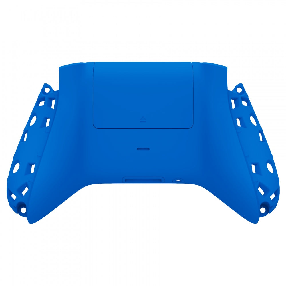 eXtremeRate Blue Replacement Bottom Shell with Battery Cover for Xbox Series X & S Controller - Perfect for Gaming, Customization & Controller Repair