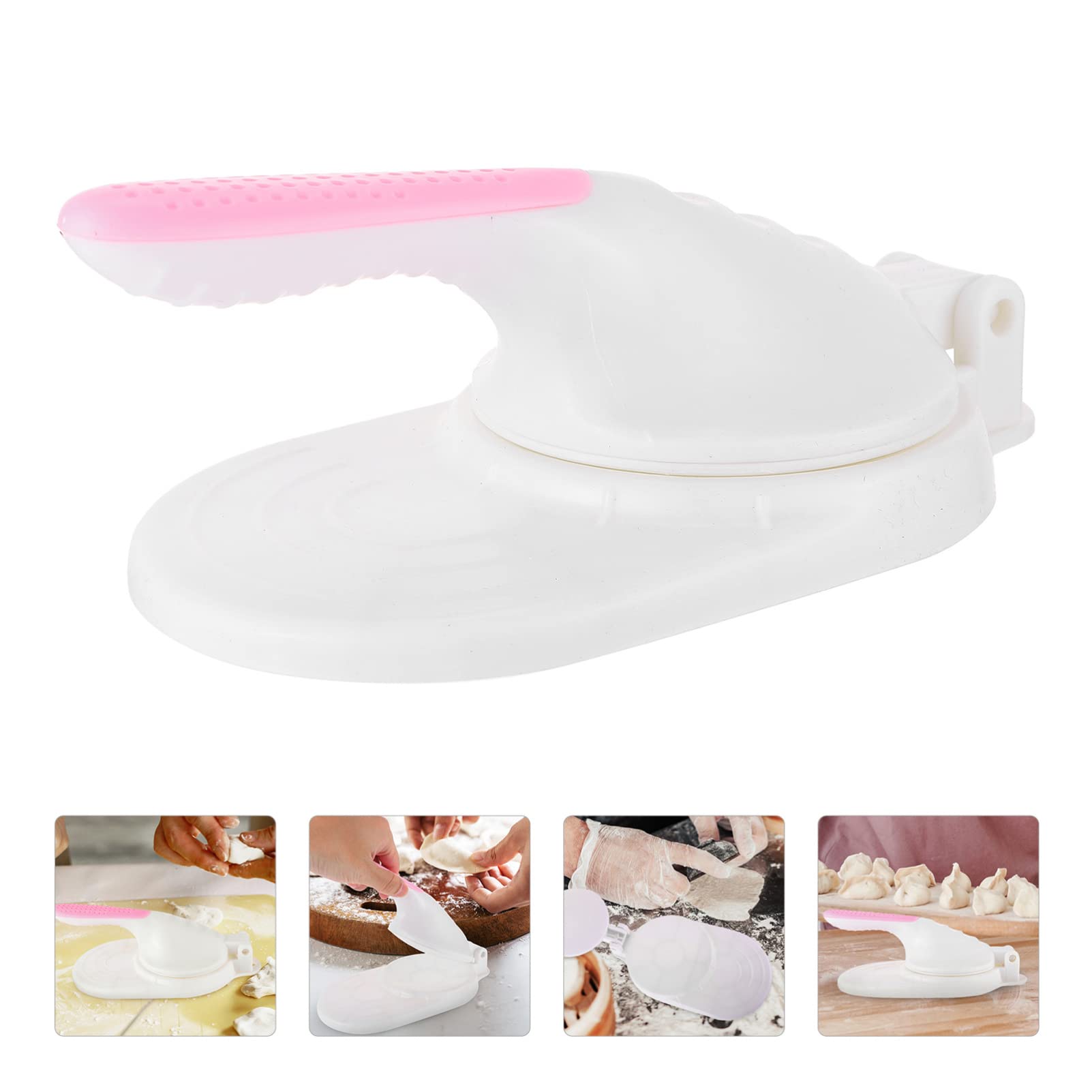 Premium Hemoton Dumpling Skin Maker & Dough Press - Multi-Functional Ravioli, Empanada, Tortilla & Tofu Press - Perfect Pasta Maker Machine for Homemade Dumplings, Wontons & More | Ideal Kitchen Accessory for Italian, Asian & Mexican Cuisine