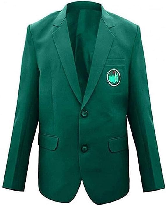Men's Waterproof Golf Jacket - Lightweight Windproof Sports Green Blazer for Golfing & Outdoor Activities | Perfect for Golf Courses, Casual Wear & Spring/Fall Weather