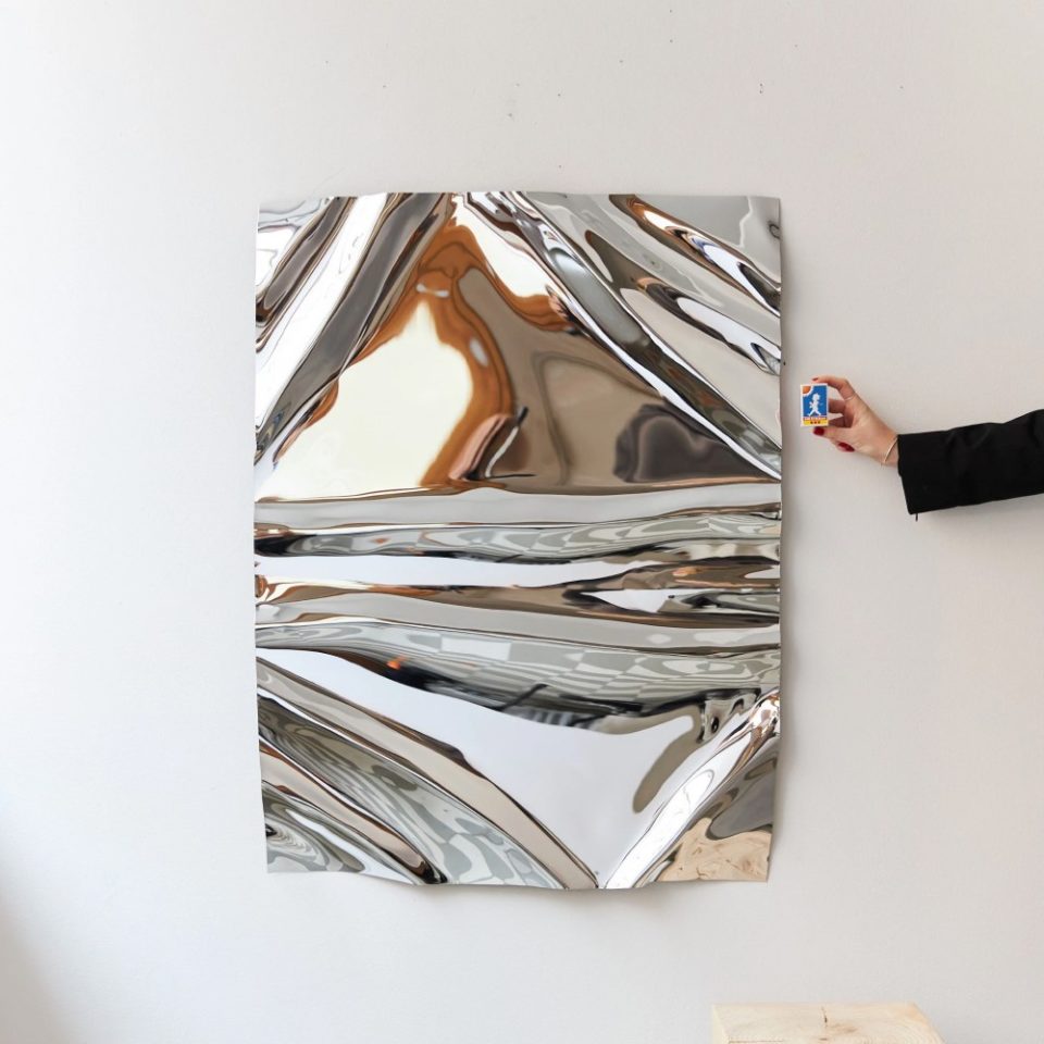 Psychedelic Mirror Wall Sculpture by CAIA LEIFSDOTTER - Modern Abstract Home Decor for Living Room, Bedroom, or Office - Available in 4 Sizes (Pre-Order)