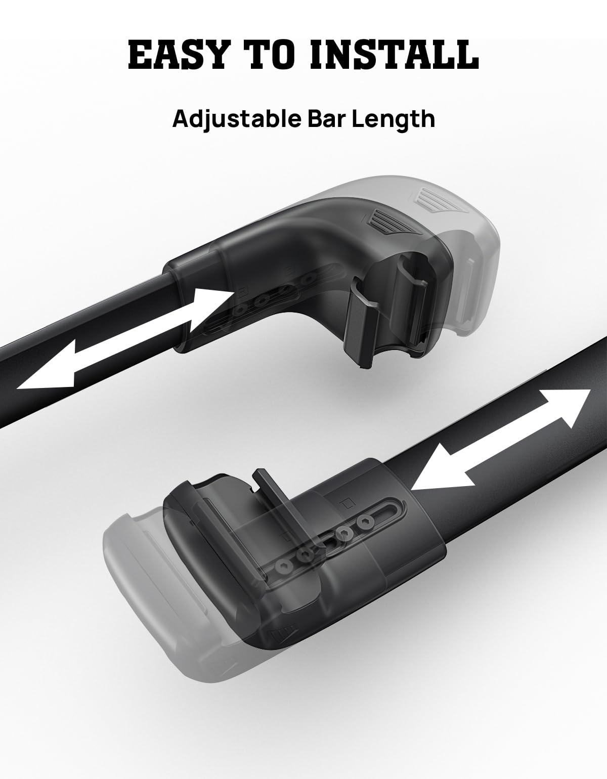 Heavy Duty Roof Rack Cross Bars for Hyundai Palisade 2019-2025 Models (SE/SEL/XRT/Limited/Calligraphy) - Lockable Aluminum Cargo Carrier for Kayak, Canoe, Bike, Snowboard & Luggage | Perfect for Road Trips & Outdoor Adventures