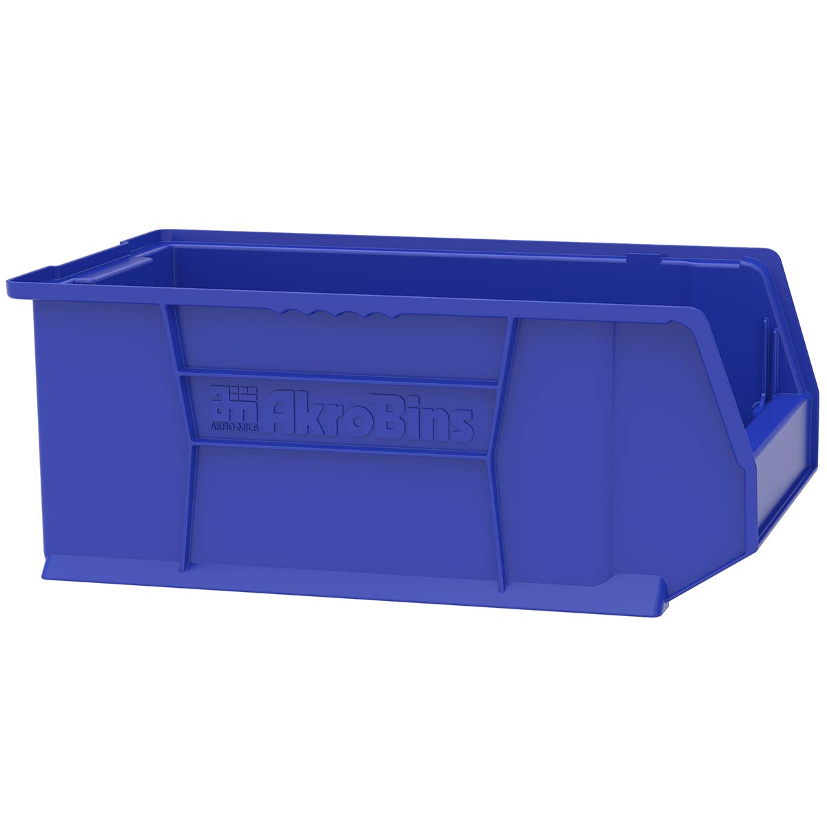 Akro-Mils 30281 Large Plastic Storage Bins - 3-Pack Stackable Organizer Bins for Garage, Classroom, Warehouse (20