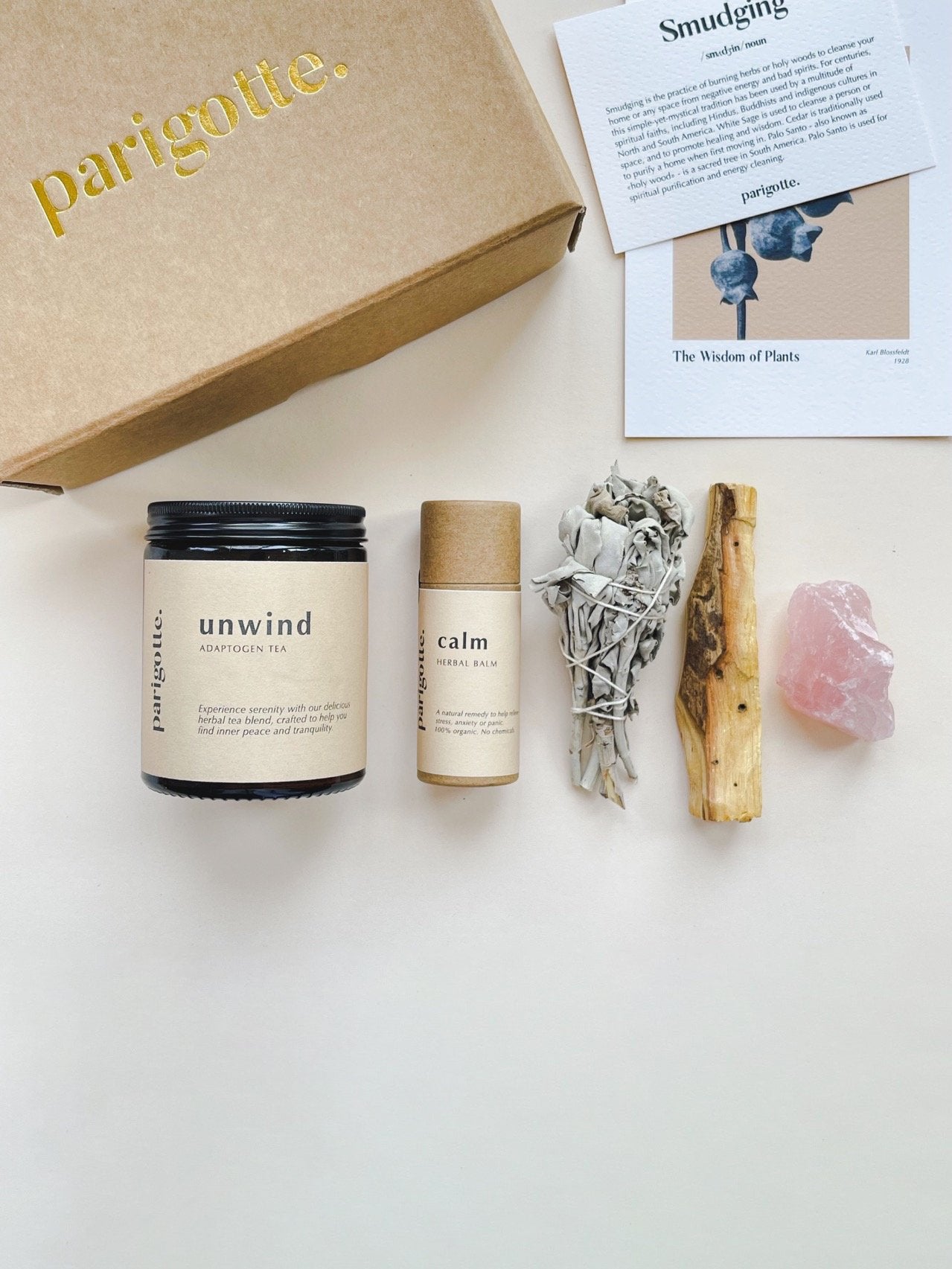 Parigotte Stress Relief Box - Anxiety & Relaxation Gift Set for Adults - Perfect for Home, Office & Travel Use