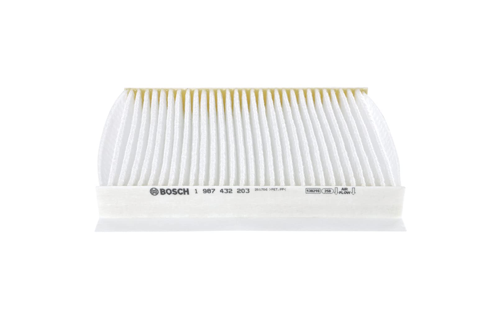 Bosch M2203 Standard Cabin Air Filter - Replacement for Car & Truck HVAC Systems - Improves Air Quality & Reduces Allergens