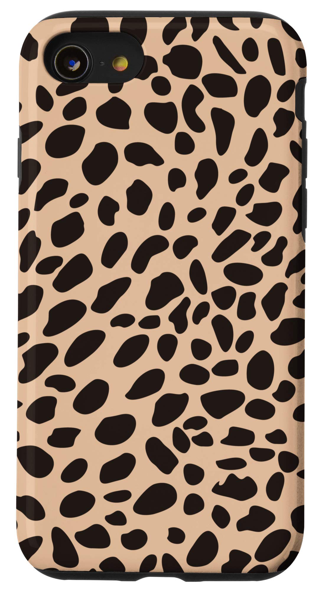 iPhone SE (2020)/7/8 Leopard Print Phone Case - Cute Cheetah Animal Design for Women & Girls | Perfect for Everyday Use, School, and Travel