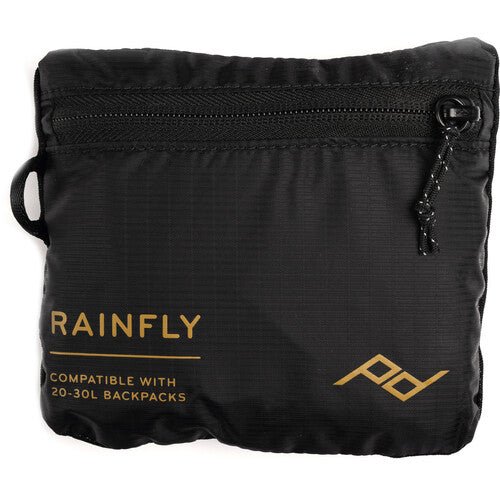 Peak Design Rain Fly 25L 30L Waterproof Backpack Cover - Black - Perfect for Hiking, Travel & Outdoor Adventures