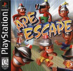 Ape Escape - Complete in Box (CIB) for PlayStation - Classic Adventure Game for Retro Gaming Enthusiasts - Perfect for Collectors and Nostalgic Play