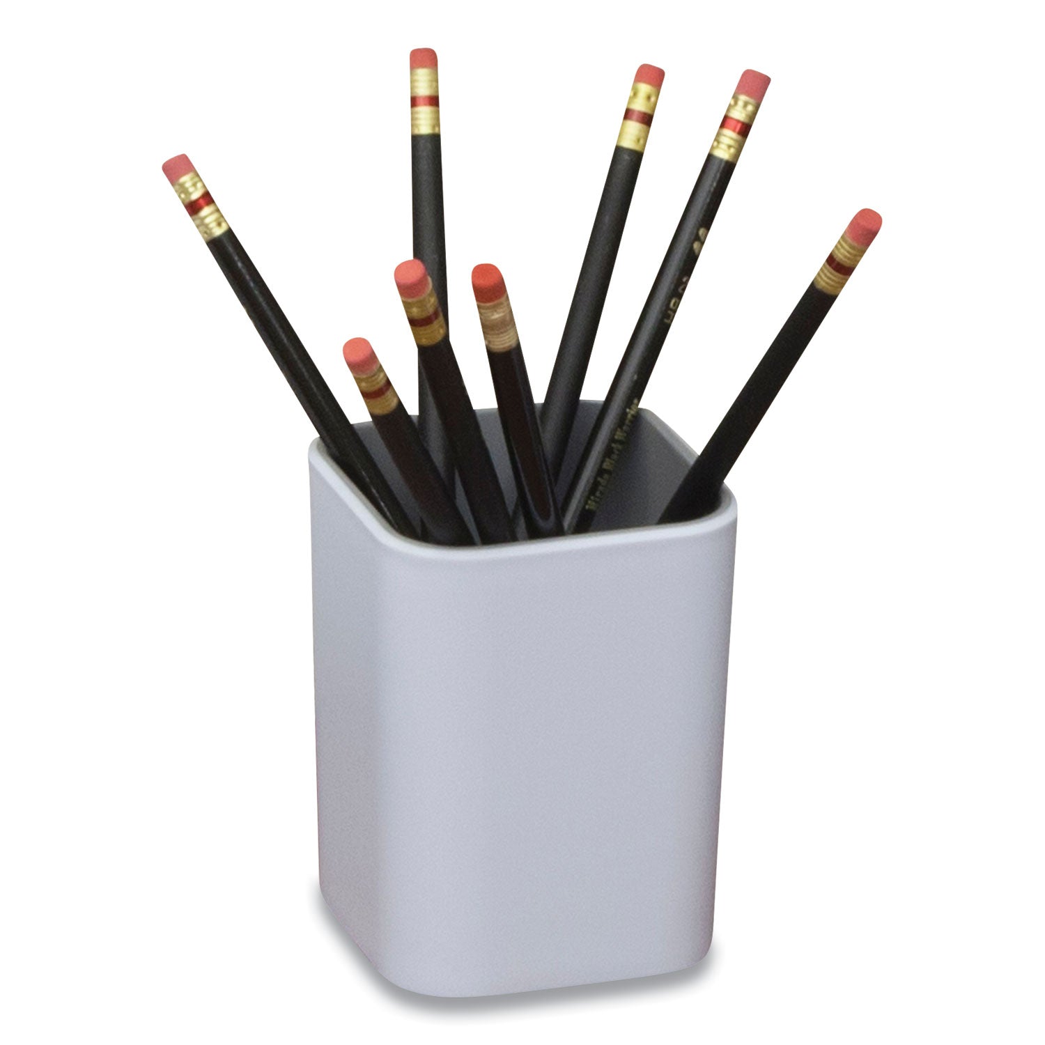 Advantus Fusion Plastic Pencil Cup Holder - 3