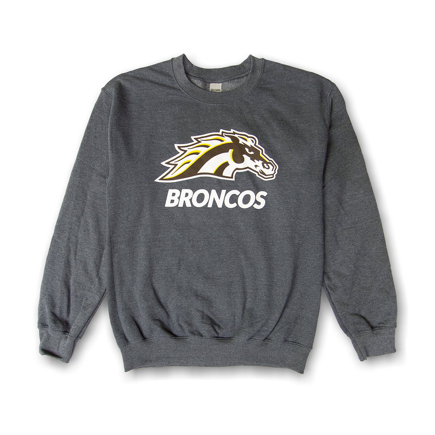 Denver Broncos NFL Team Spirit Mark Crewneck Sweatshirt - Comfortable Fan Apparel for Game Day, Tailgating & Casual Wear