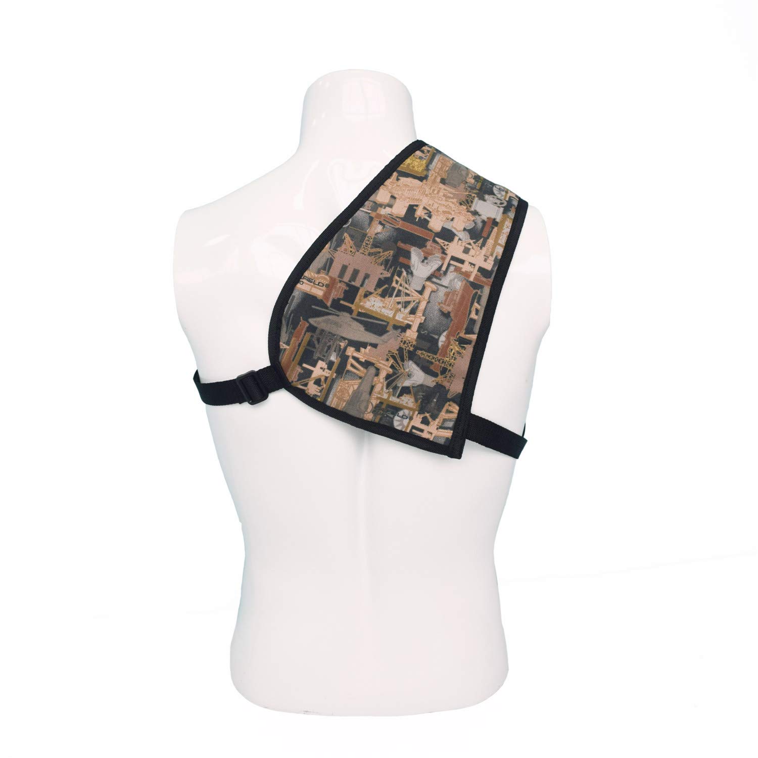 Shockproof Shooting Shoulder Pad - Adjustable Strap Protective Gear for Rifle & Shotgun (Black/Camouflage) | Ideal for Hunting, Target Practice & Tactical Training