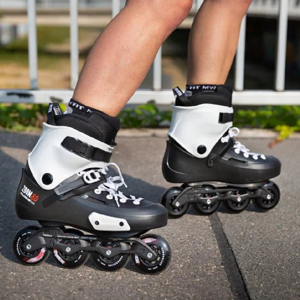 Powerslide Zoom Pro 80 Inline Skates for Adults - High Performance Fitness & Recreational Roller Skates - Perfect for Outdoor Skating, Exercise & Urban Commuting