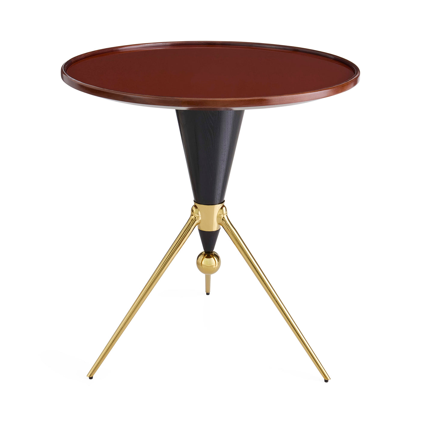 Stylish Trocadero Large Side Table - Modern End Table with Storage Shelf for Living Room, Bedroom, or Office - Perfect for Holding Lamps, Books, and Decor