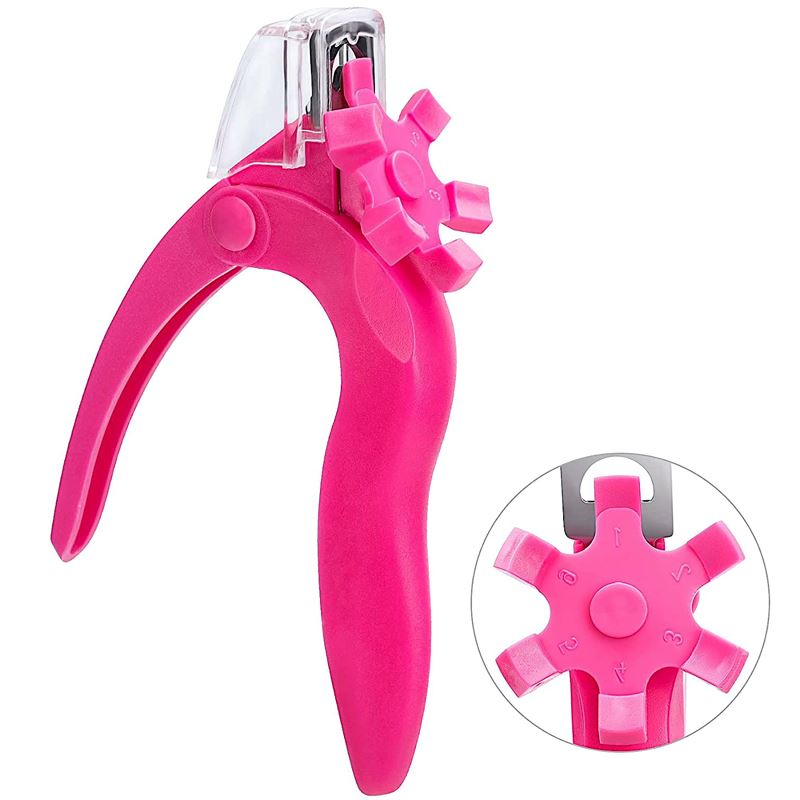 Pink Tip Cutter with Cutting Guides