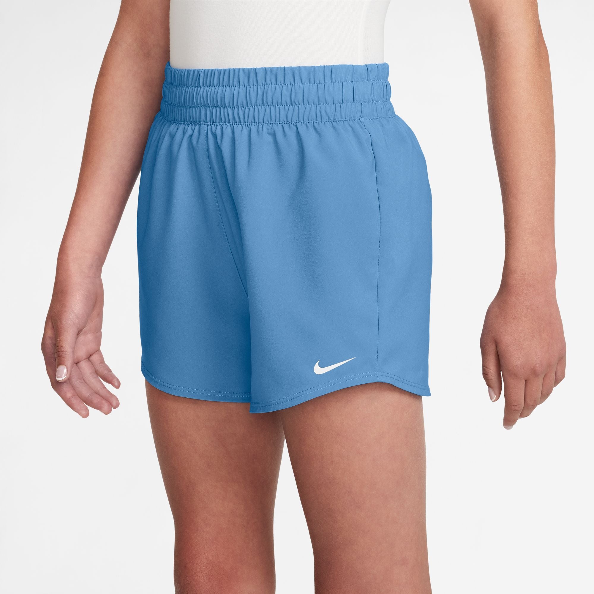 Nike Girls' Dri-FIT High Waisted Woven Shorts - Moisture-Wicking Athletic Shorts for Running, Yoga & Gym Workouts