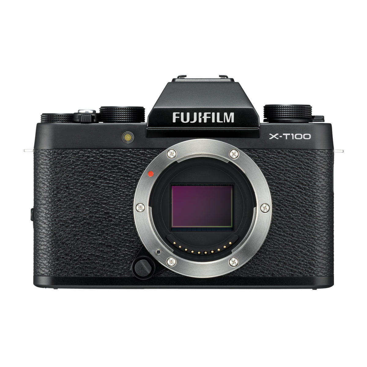 Fujifilm X-T100 Mirrorless Digital Camera Body (Black) - 24.2MP APS-C Sensor, 4K Video, 3-Way Tilting LCD - Perfect for Travel, Vlogging & Photography