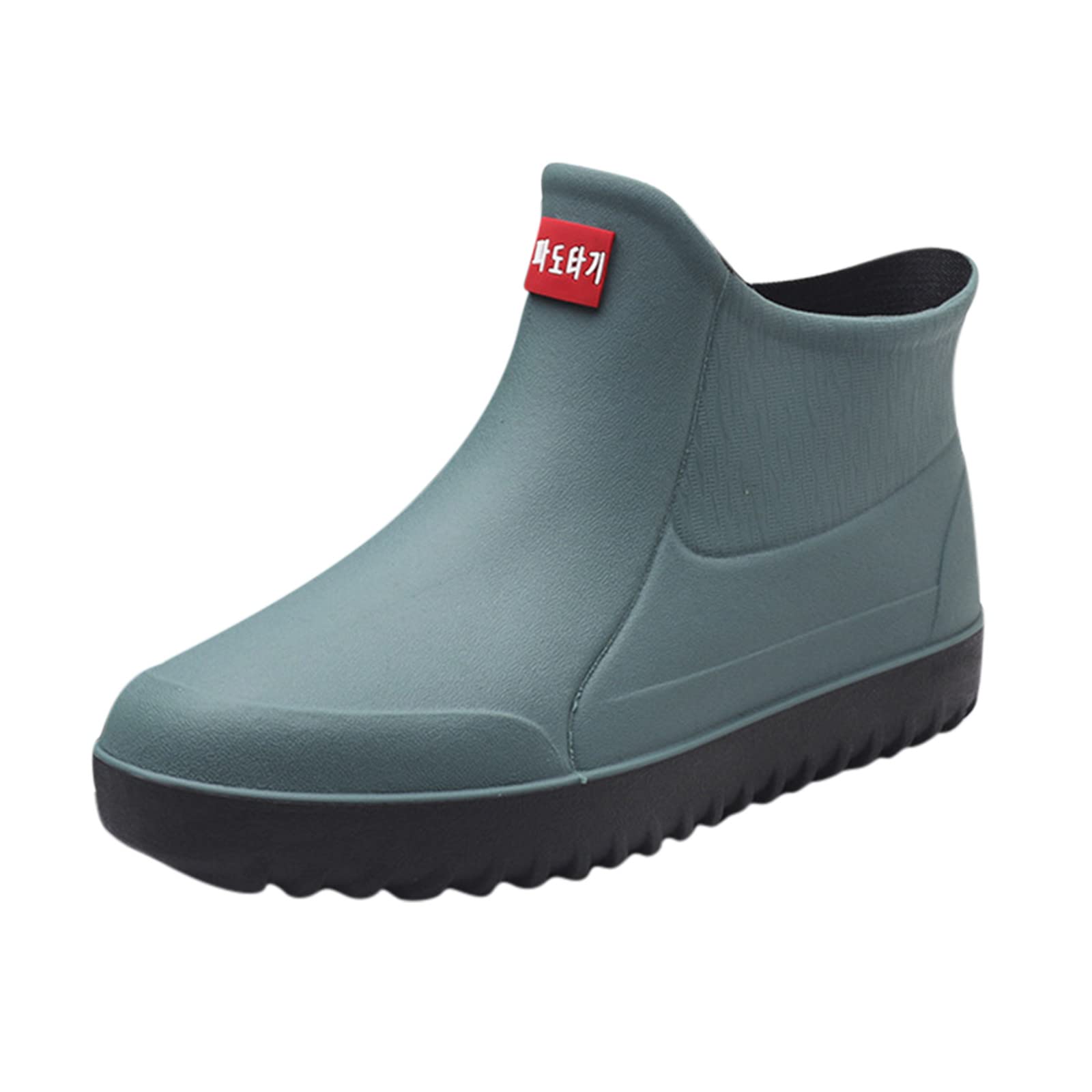 Women's Waterproof Pumpkin Rain Boots - Non-Slip Rubber Rain Shoes for Ladies | Perfect for Gardening, Hiking & Wet Weather