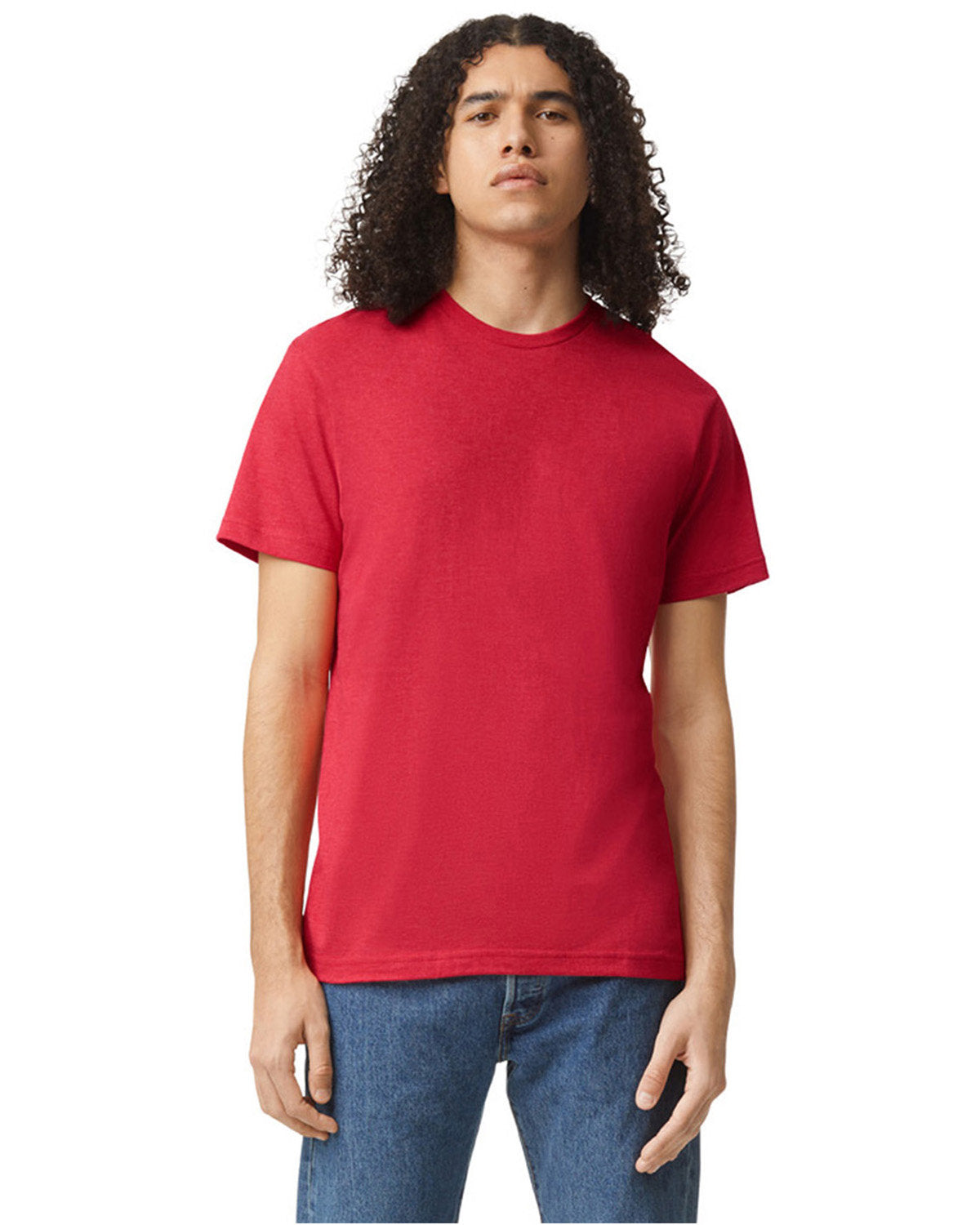 American Apparel 2001CVC Unisex T-Shirt - Soft Cotton Blend Tee for Men & Women | Perfect for Casual Wear, Gym, and Everyday Outfits
