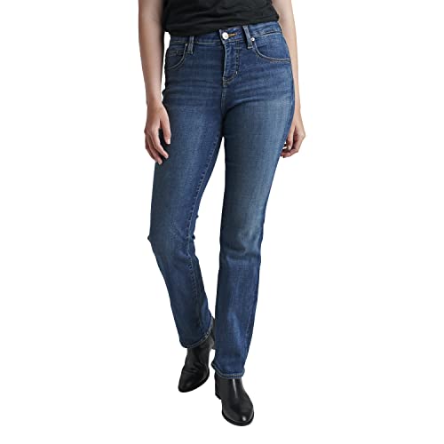 Jag Jeans Women's Petite Eloise Mid Rise Bootcut Jeans - Comfortable & Stylish Denim Pants for Casual Wear & Everyday Outfits