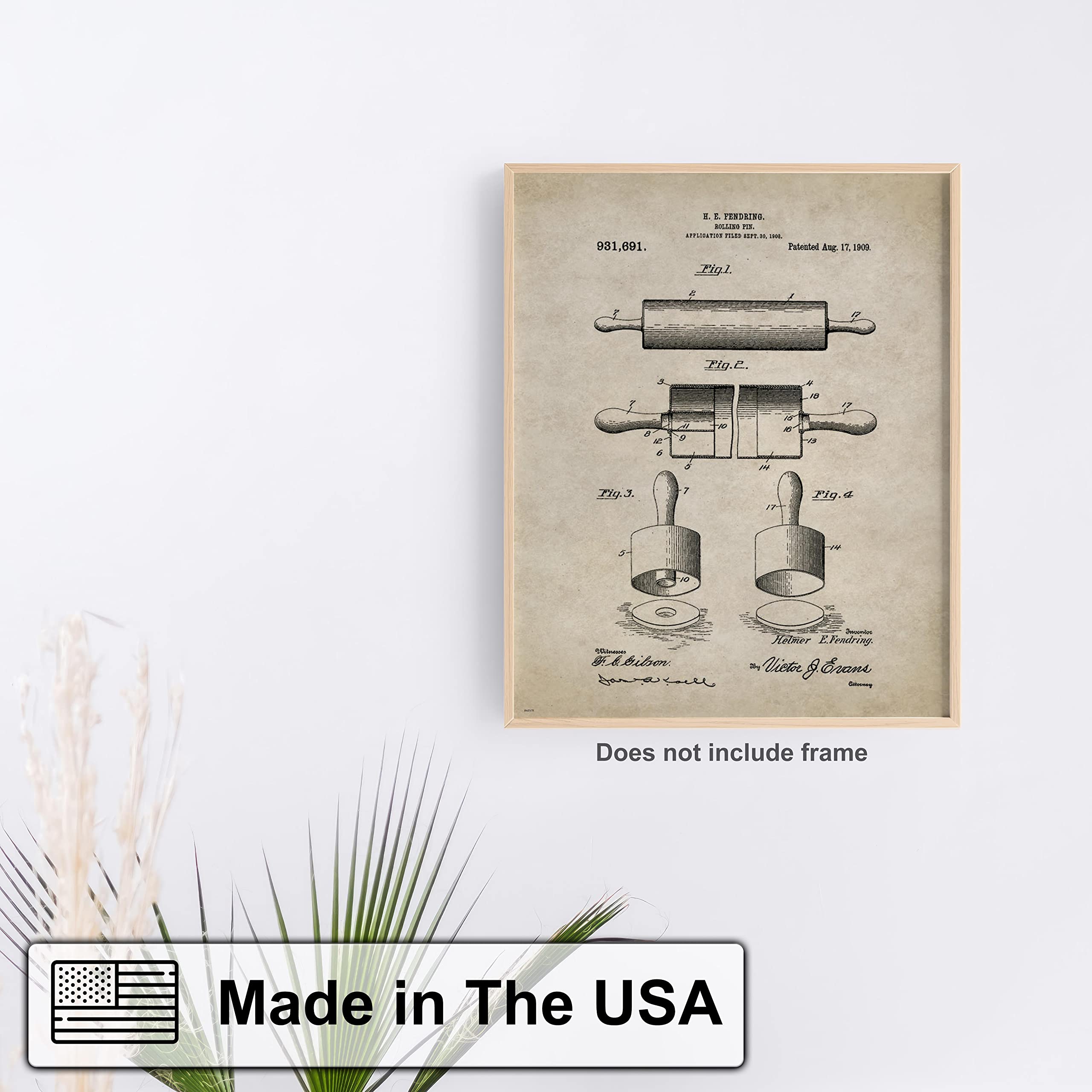 11x14 Kitchen Bakery Patent Poster Art Print - Baking Cake Pie Cupcake Pans Sales Equipment Wall Decor - Perfect for Home Bakeries, Coffee Shops & Restaurant Decor