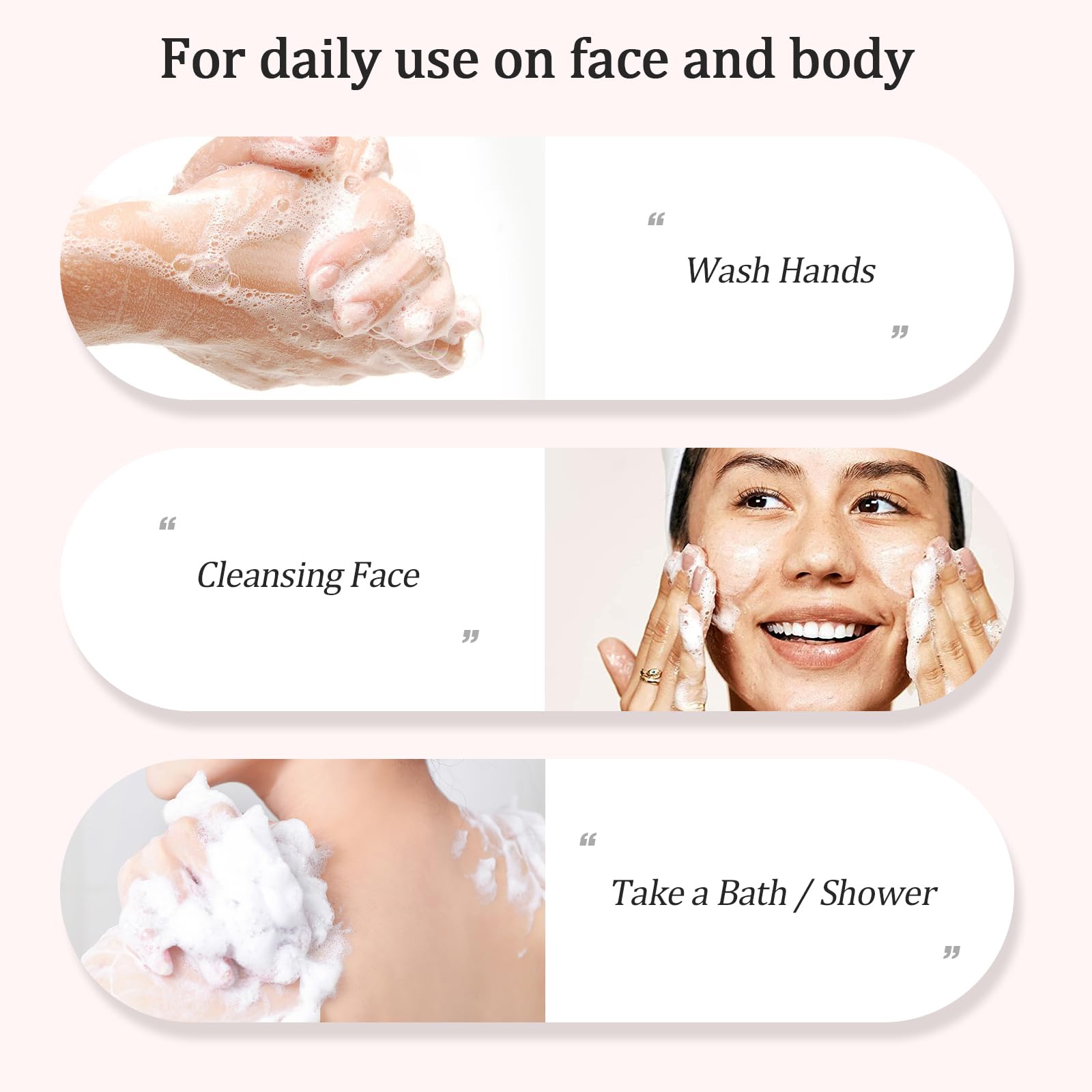 Kojic Acid Soap & Turmeric Soap Bar with Shea Butter, Coconut Oil & Vitamin C - Brightening Face & Body Cleanser for Women & Men - Natural Honey Infused Skin Care - Perfect for Daily Use, Gifts & Stocking Stuffers (2 Bars)