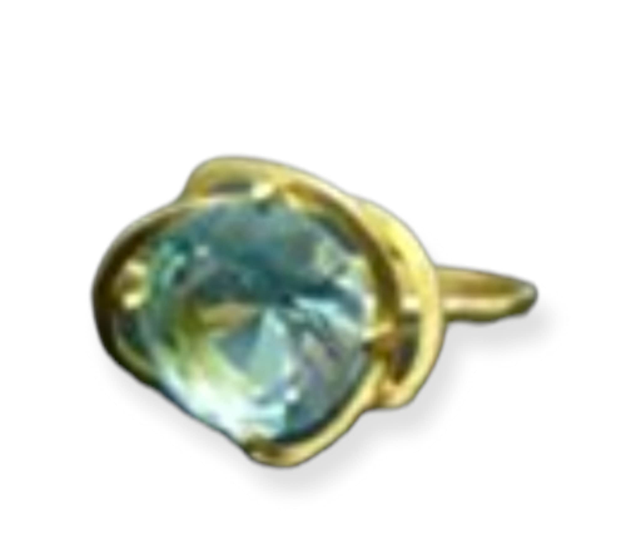 14K Gold Filled Aquamarine Prong Setting Ring - March Birthstone, Wedding & Cocktail Ring | Elegant Gemstone Jewelry for Special Occasions & Gifts