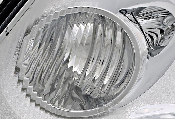 Chevrolet Chevy Spark Headlight Assembly Set - Halogen Replacement Lamps for Driver & Passenger Side (2013-2015 Models) | Perfect for Night Driving & Foggy Conditions