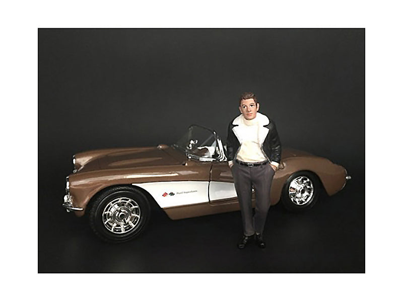 American Diorama 1/24 Scale Ladies Night Marco (The Owner) Figurine - Perfect for Model Car Displays, Diorama Scenes & Collectors