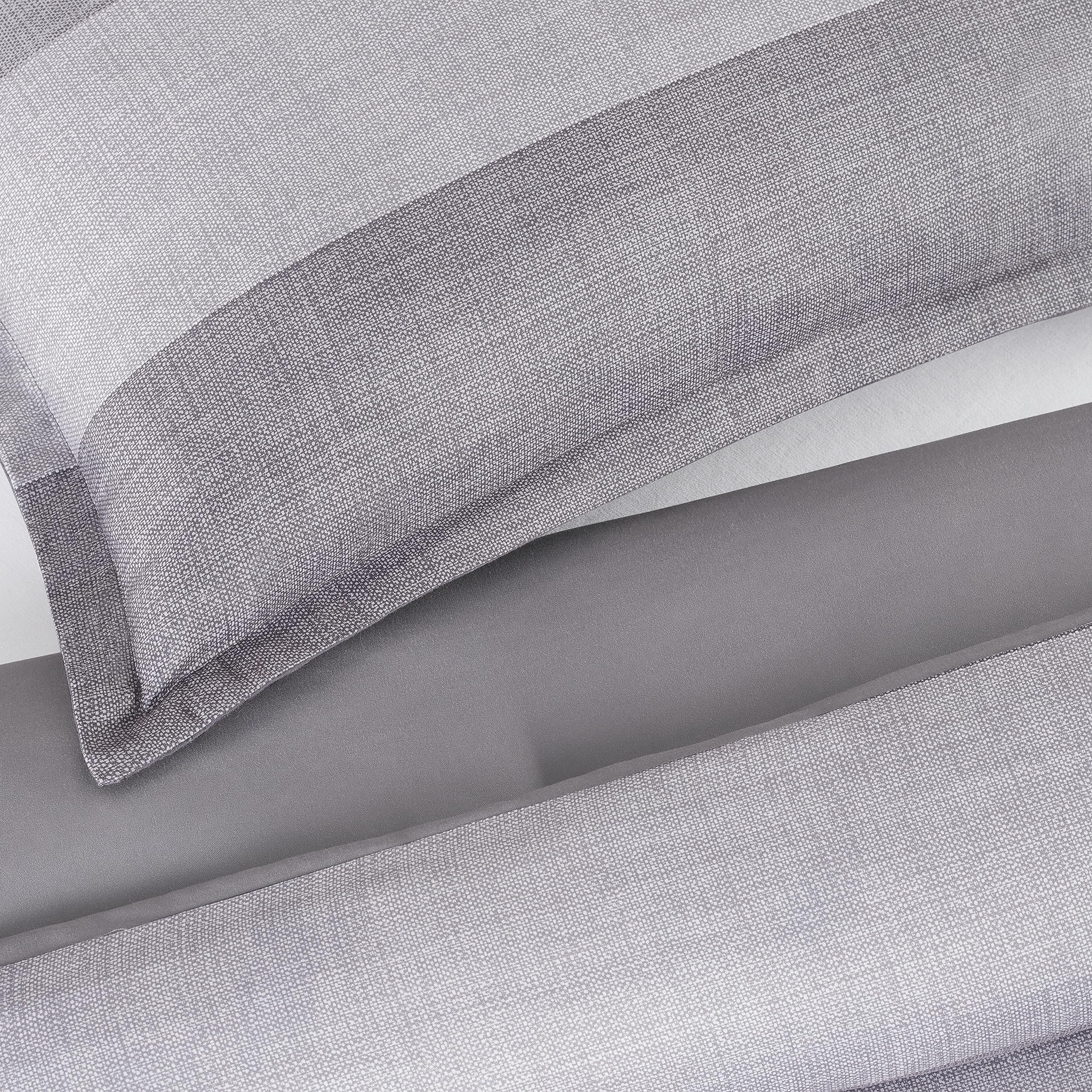 Serta Simply Clean Billy Soft Modern 2-Piece Jersey Striped Comforter Set with Pillowcase - All-Season Twin/Twin XL Grey Bedding - Perfect for Cozy Bedrooms, Guest Rooms & Dorm Decor