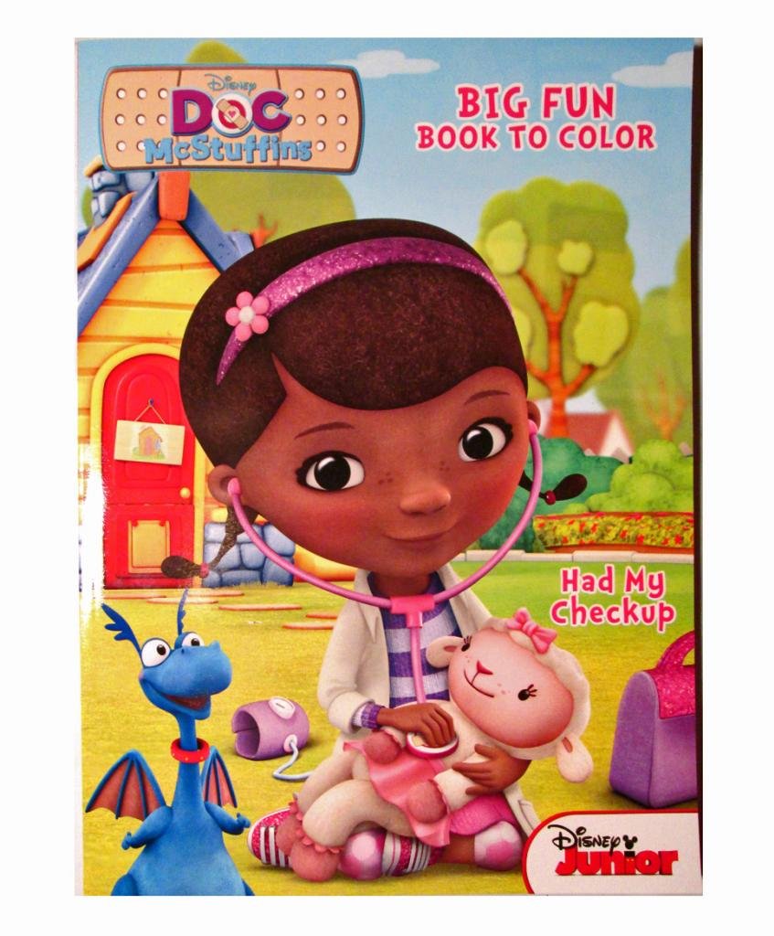 Doc McStuffins Disney JR. 96-Page Coloring & Activity Book - 