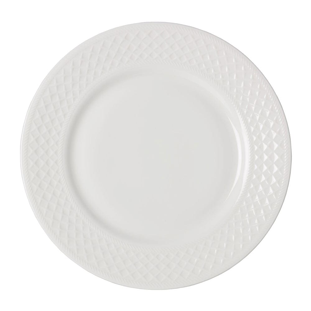 Patterson Vegan Bone 12-Piece Dinnerware Set - Service for 4 - Eco-Friendly Porcelain Dinner Plates, Bowls & Mugs - Perfect for Family Dinners, Entertaining Guests & Everyday Use