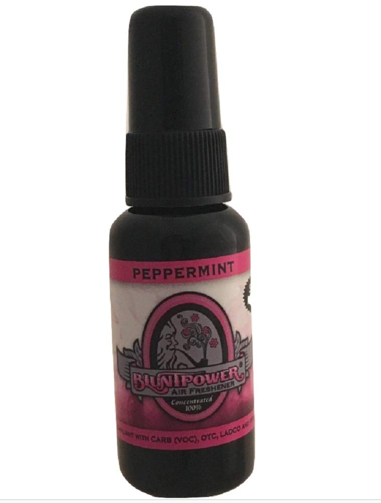 BluntPower 1oz Essential Oil for Aromatherapy Diffusers - Peppermint Scented Air Freshener for Home, Office & Spa Relaxation
