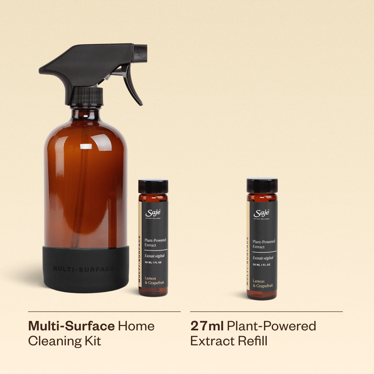 Multi-Surface Cleaning Kit for Home & Office - All-Purpose Cleaner for Kitchen, Bathroom, Floors & More | Eco-Friendly & Effective