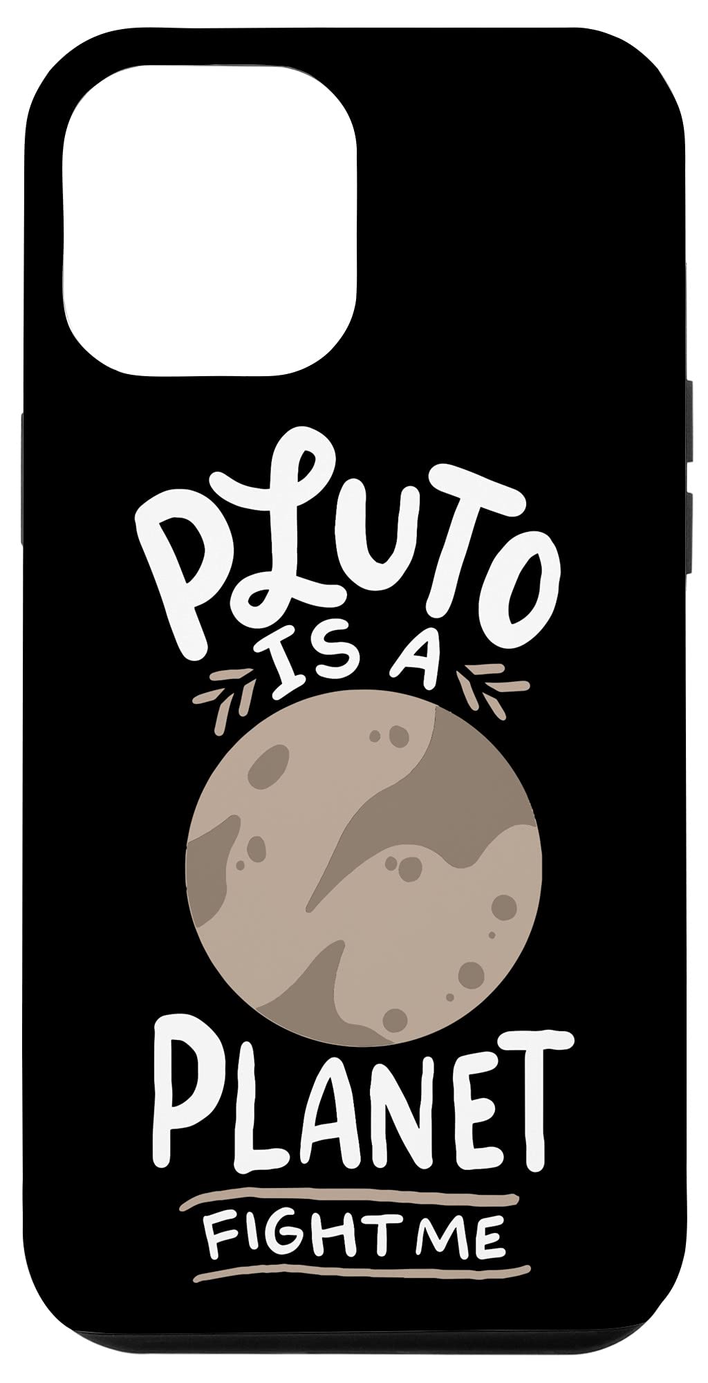 iPhone 12 Pro Max Case - Premium Protective Cover for Pluto Lovers | Durable Phone Case for Space Enthusiasts | Perfect Gift for Astronomy Fans & iPhone Users