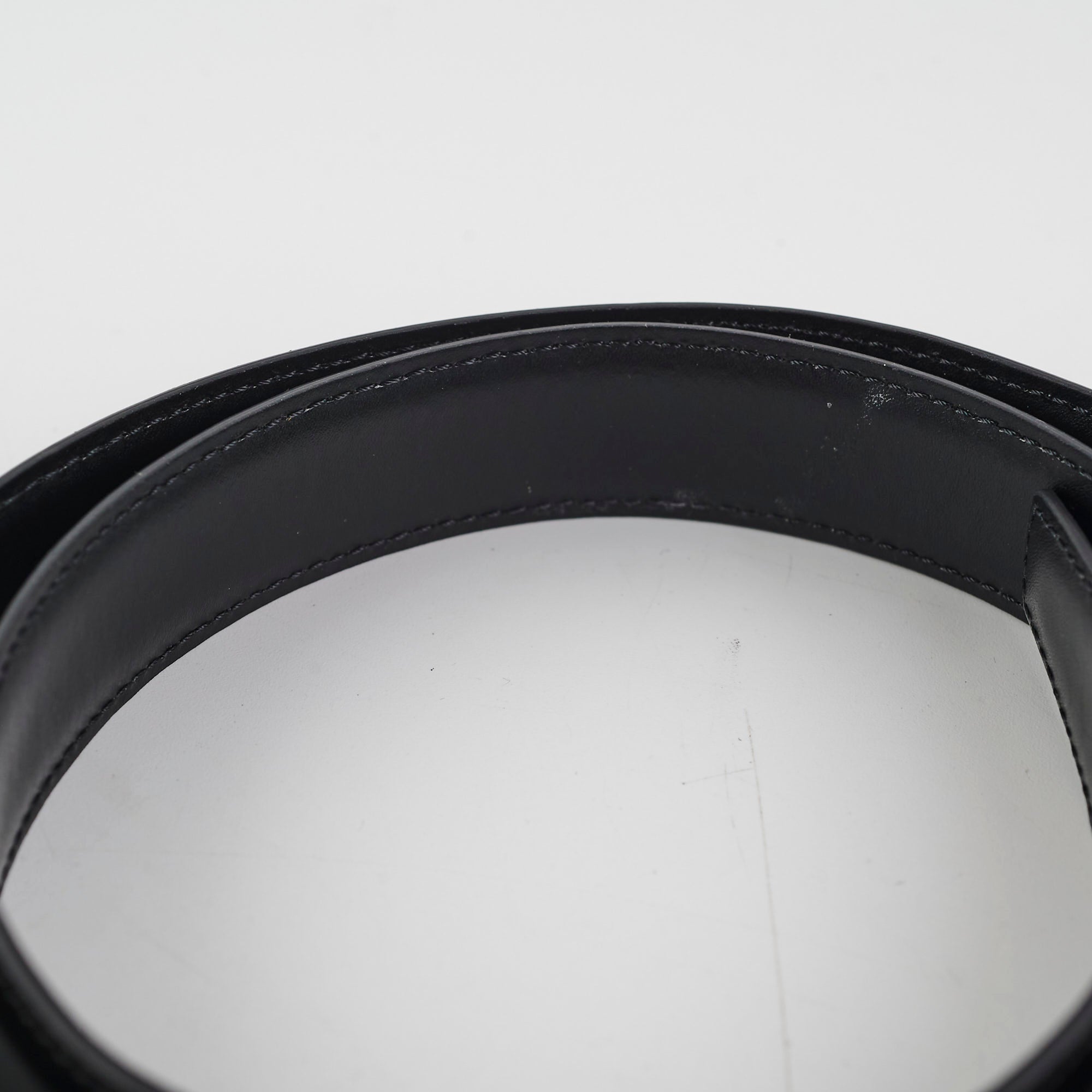 Celine Triomphe Medium Belt in Black - 85cm Genuine Leather Waist Belt for Women | Perfect for Office, Evening Events & Fashion Outfits