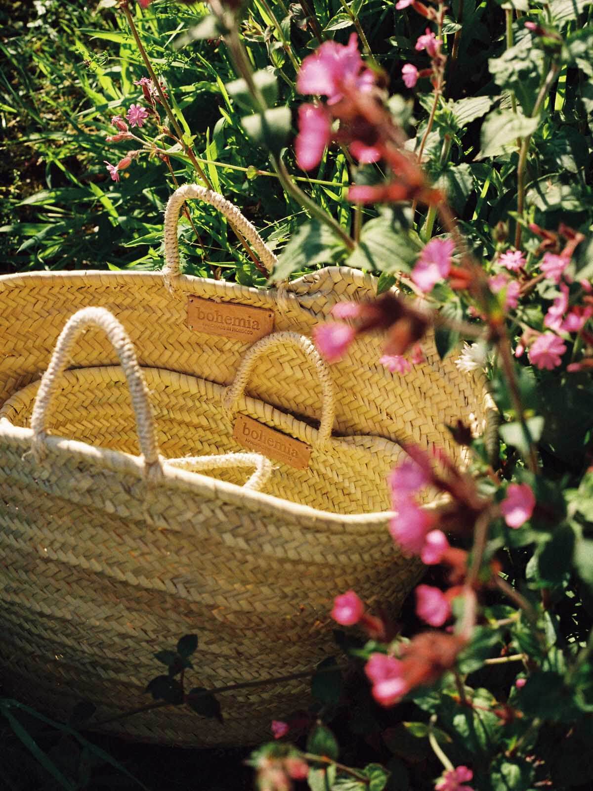 Premium Market Basket - Durable & Stylish Grocery Shopping Basket for Farmers Market, Picnics, and Home Storage | Eco-Friendly & Lightweight