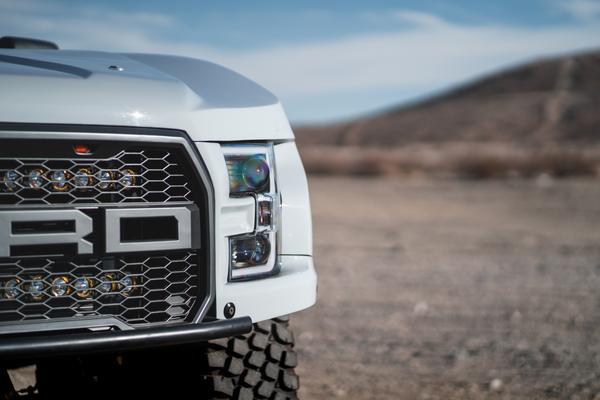 2004-2014 Ford F150 to 2017+ Raptor Luxury Prerunner One Piece Front Bumper - Heavy Duty Off-Road Protection for Truck Adventures & Desert Racing