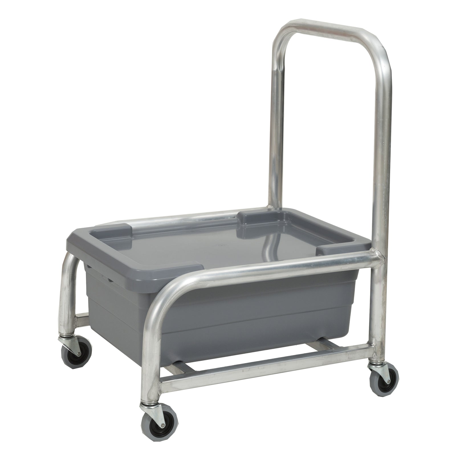 Robot Coupe Food Tray Cart with Pan & Lid - Commercial Grade Stainless Steel Kitchen Utility Cart for Restaurants, Catering & Food Service - Perfect for Food Prep, Storage & Transport