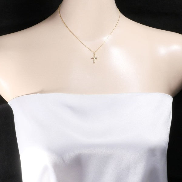 18K Yellow Gold Diamond Necklace for Women - Elegant & Luxurious Jewelry Gift for Anniversary, Wedding, Valentine's Day