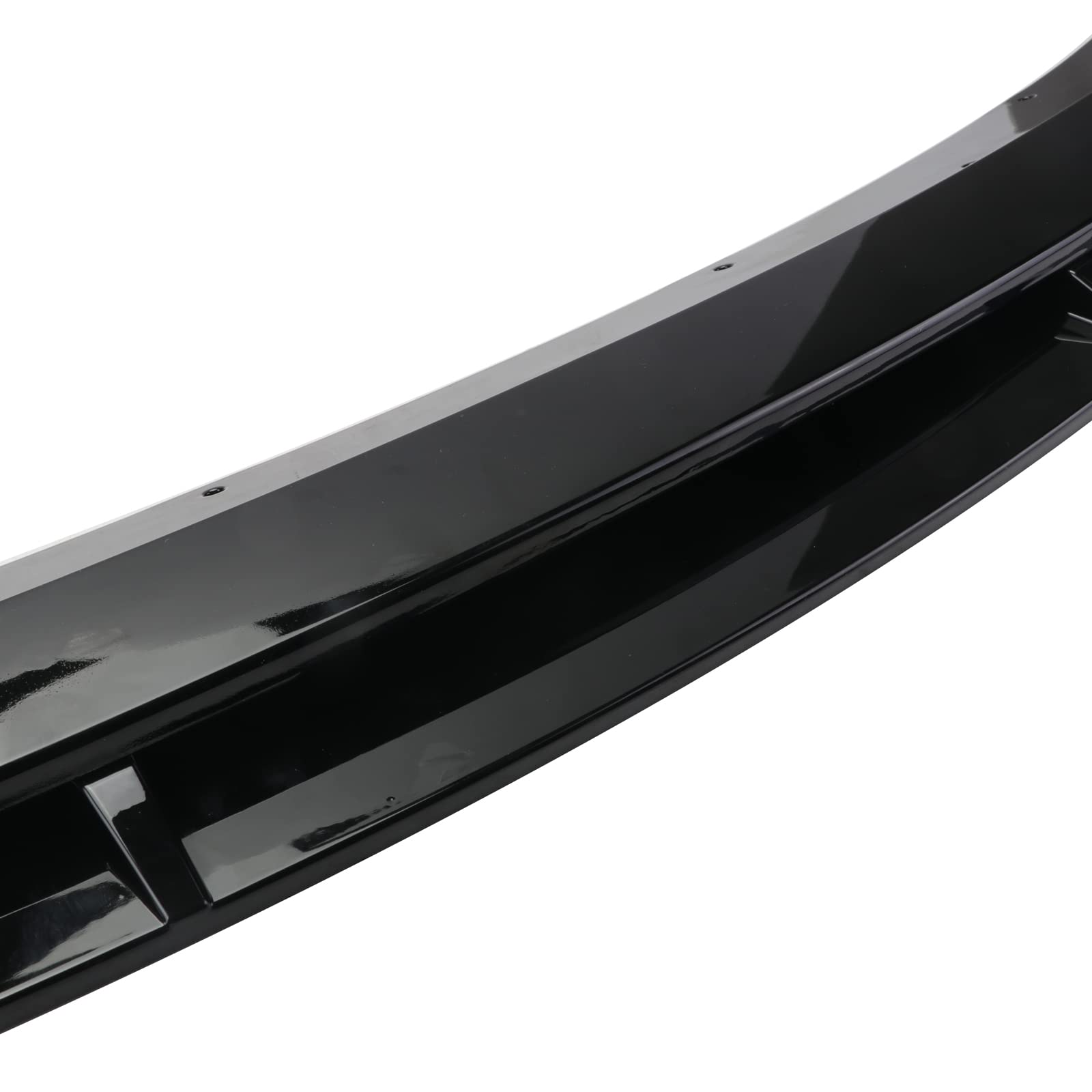 2015-2022 Dodge Charger SRT Glossy Black ABS Front Bumper Lip Spoiler 4PC Set - Aggressive Styling Upgrade for Street Racing & Car Shows