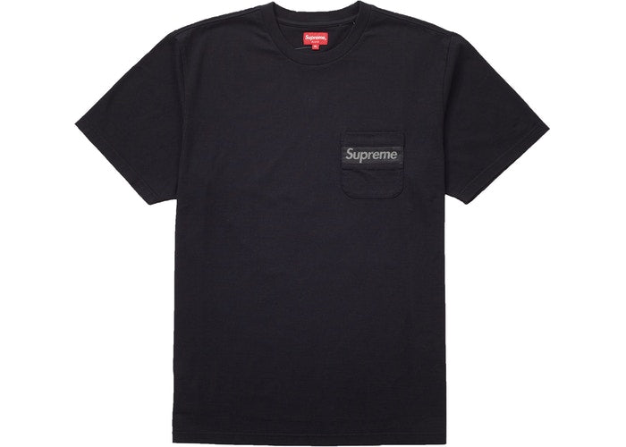 Mesh Stripe Pocket T-Shirt for Men - Breathable Casual Tee with Side Pocket (Black) | Perfect for Everyday Wear, Gym & Outdoor Activities