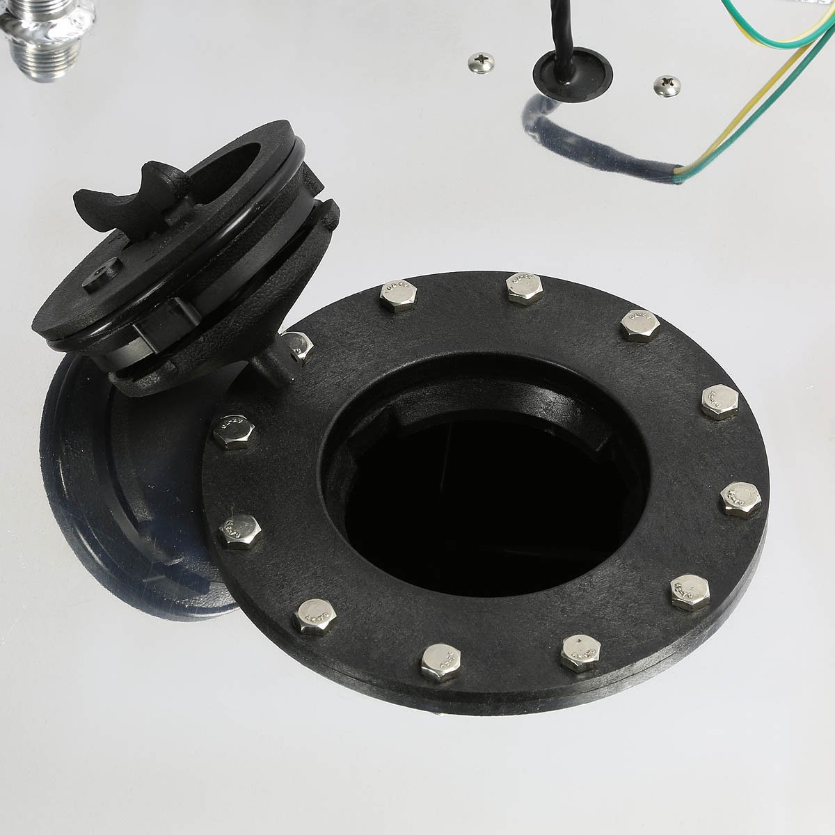 DNA MOTORING 15.5 Gallon Aluminum Top-Feed Fuel Cell Gas Tank - 20