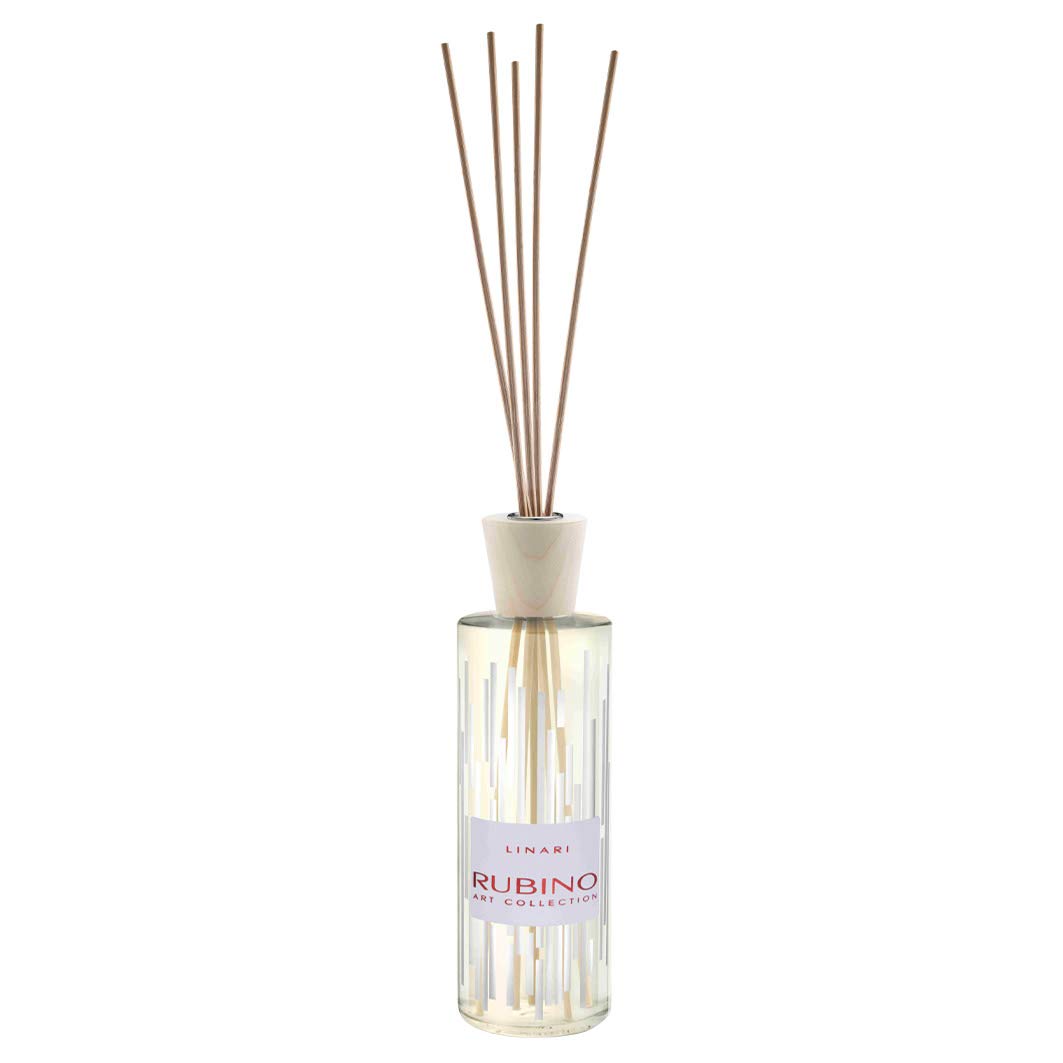Linari Rubino Room Diffuser 500ml (16.9oz) - Luxury Home Fragrance Oil Diffuser for Living Room, Bedroom & Office | Aromatherapy Essential Oil Reed Diffuser