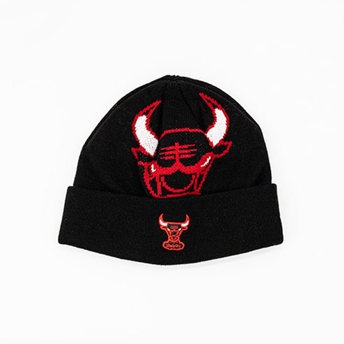 Chicago Bulls NBA Knit Beanie Hat - Winter Warm Cuffed Skull Cap for Men & Women - Perfect for Basketball Games, Outdoor Sports, and Cold Weather