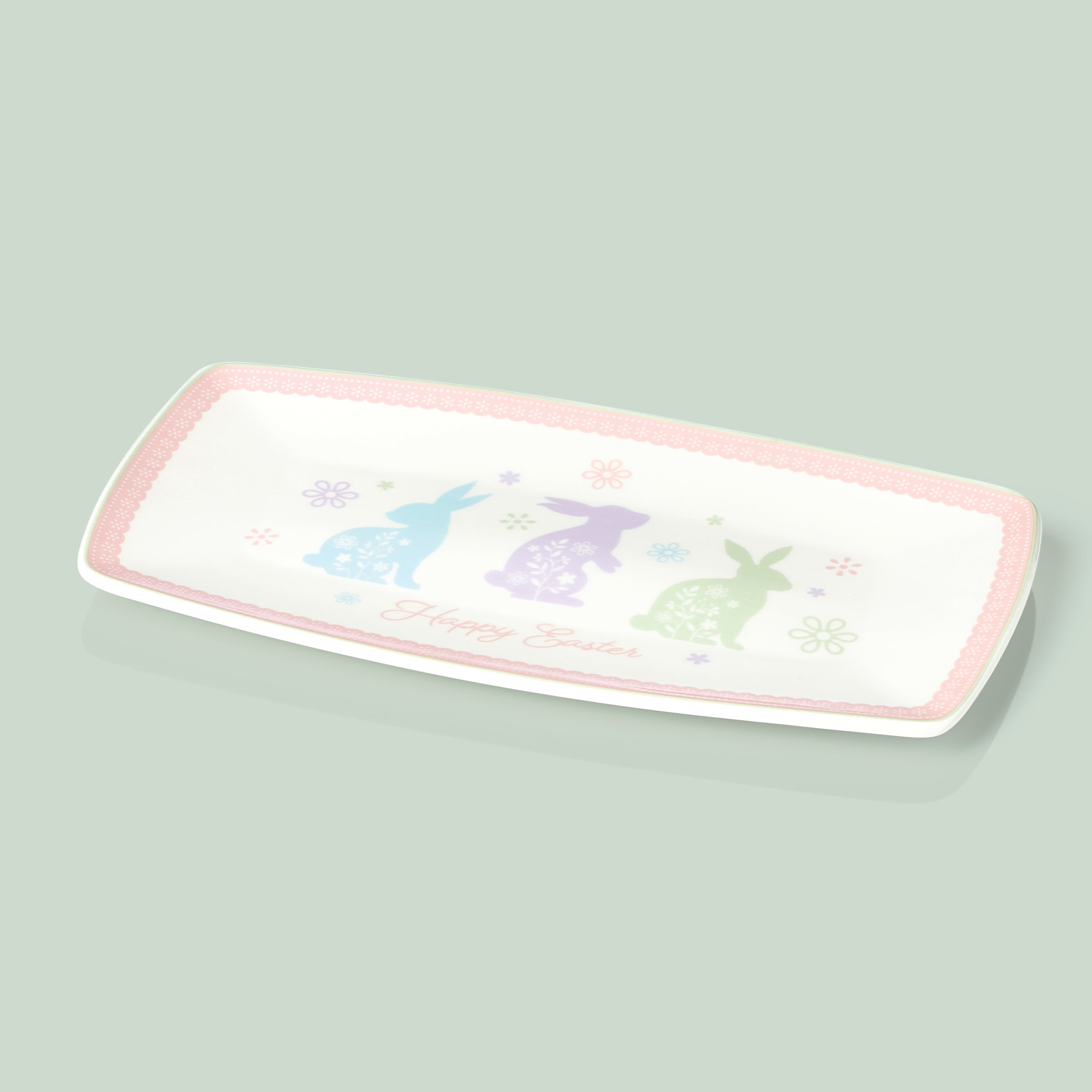Elegant Bunny Hop Appetizer Tray for Parties & Entertaining - Perfect for Serving Hors d'Oeuvres, Canapés, and Finger Foods at Weddings, Brunches, and Cocktail Events
