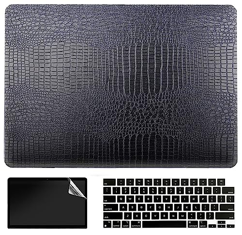 Black Crocodile Leather 1