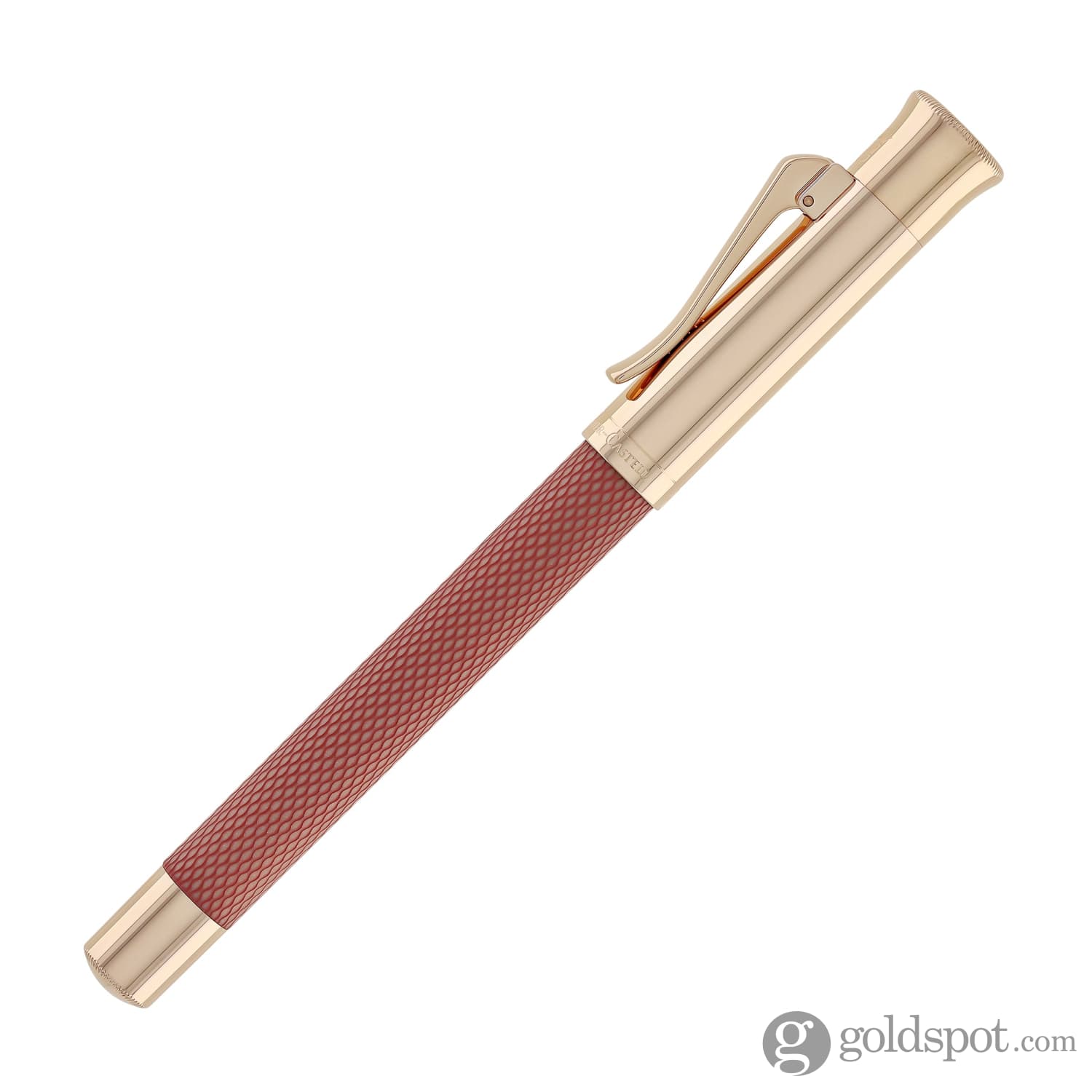 Faber-Castell Guilloche Rose Gold Fountain Pen - Luxury Writing Instrument for Calligraphy, Journaling & Gifts | Premium Nib Pen for Professionals & Collectors