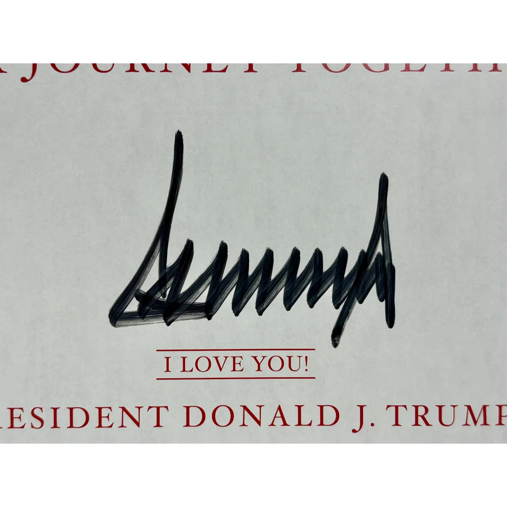 Authentic Donald Trump Autographed USA Flag Framed with Butler PA Newspaper - JSA Certified Assassination Attempt Memorabilia - Perfect for Political Collectors & Patriotic Home Decor